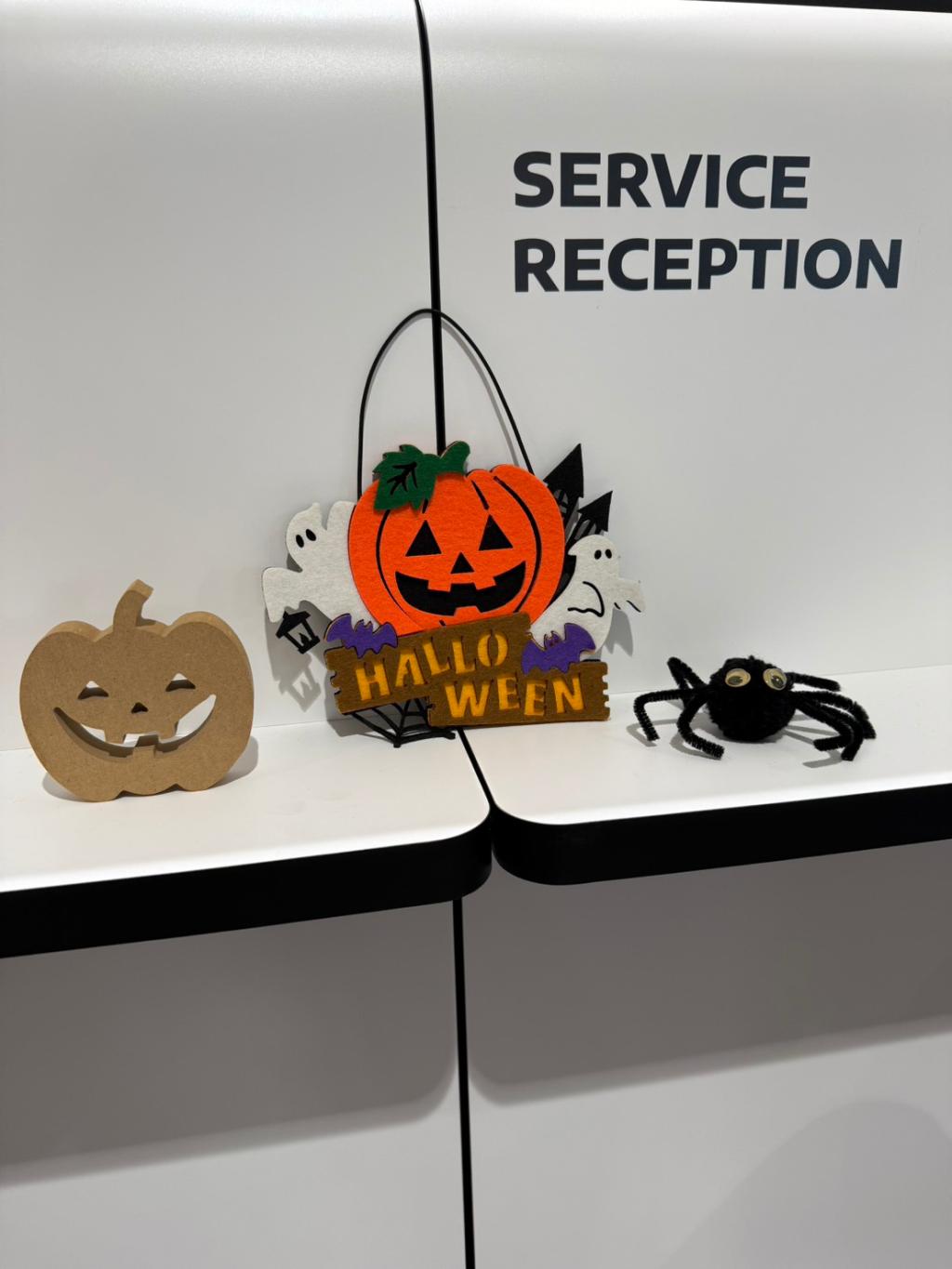ハロウィン仕様になりました👻